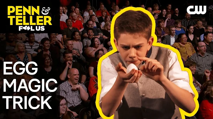 14-Year-Old Magician Fools Penn & Teller with Egg Magic Trick | Penn & Teller: Fool Us | The CW