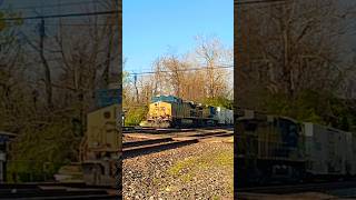 4/11 CSX I036 eastbound container train at St Denis MD #shorts #short #viral #video #viralvideo