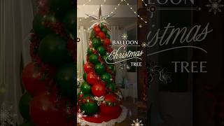 Rockin’ Around “Balloon” Christmas Tree 🎄☺️🎈#balloon #balloondecor #christmastree #christmasdecor