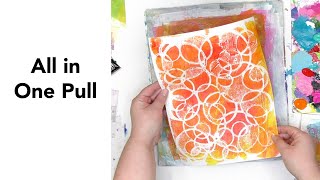 Color, Pattern, & Texture in One Pull