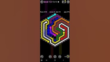 How To Solve Flow Free Hexes Premium 13x13 Mania Level 13 Board Walk Through Solution Walkthrough