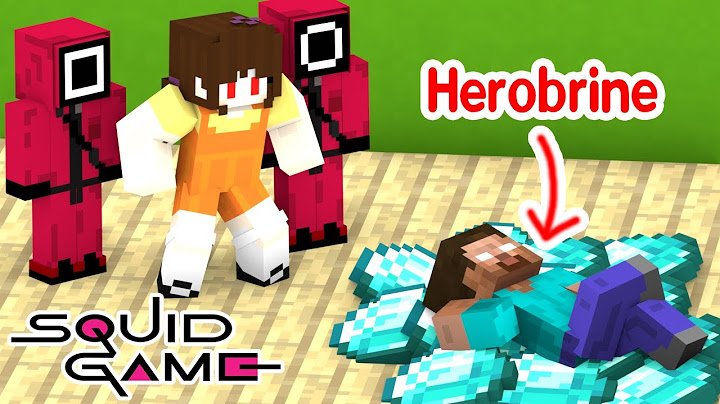 Squid Game Red Light Green Light Challenge - Minecraft Animation