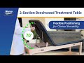 Norco Beachwood 2 Section Therapy Table