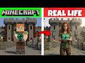Minecraft vs Real Life – These Minecraft Objects Look Incredibly Real! 😱