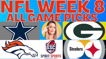 NFL Week 8 Picks & Predictions | Every Game Previewed!