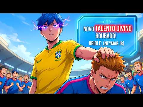 Garoto FRACASSADO Retorna No Tempo com HABILIDADE DE ROUBAR TALENTOS DE FUTEBOL SSS - Manhwa