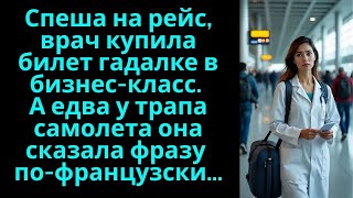видео: Спеша на рейс, врач купила билет гадалке в бизнес-класс… А едва у трапа услышала фразу по-французски картинка: Спеша на рейс, врач купила билет гадалке в бизнес-класс… А едва у трапа услышала фразу по-французски
