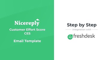 Inserting Nicereply CES survey into Freshdesk Email Template