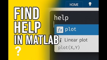 How to Get Help in MATLAB FAST 🔍 | Best Built-In Tools!