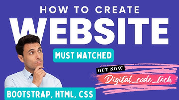 Bootstrap || How To Create Website (navbar) Using Bootstrap | Responsive Website Tutorial