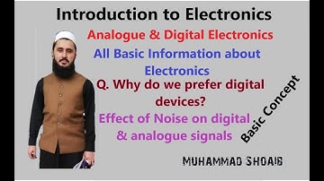 Introduction to Electronics, Analogue & Digital Electronics |Lec#05 |Class10th |Intro. Electronics