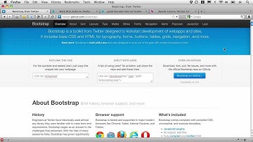 Twitter Bootstrap 101: Introduction