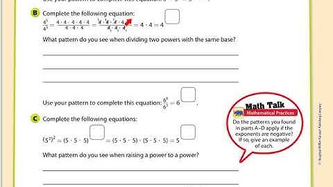 HEMS Math 8 Lesson 2.1