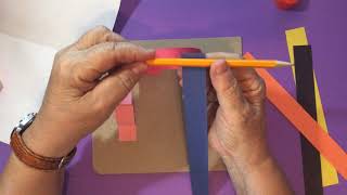 Blake Grade 1 Paper  Strip Sculpture-