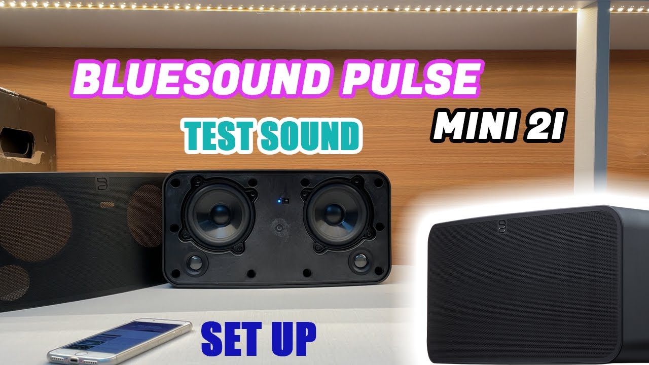 Bluesound Pulse Mini 2i Review - Unboxing - YouTube