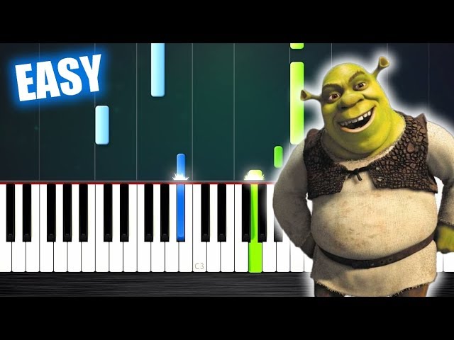 Шрек ноты. Шрек на пианино. Shrek Fairytale. Fairytale Shrek Ноты. Шрек на пианино шоу.