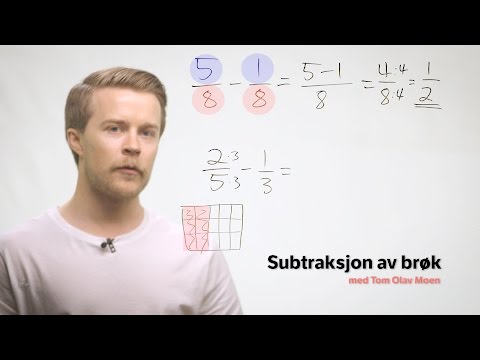 Video: Hvordan skriver man 0,45 som en brøk?