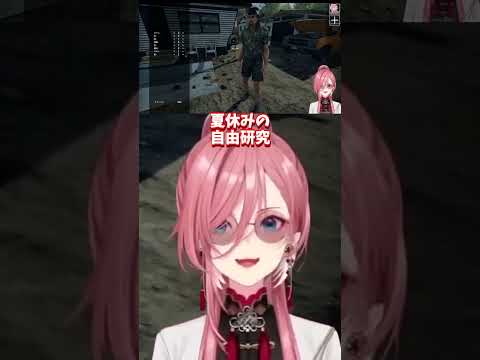 全身迷彩を夏休みの自由研究と命名