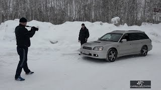 Тест - Обзор Subaru Legacy GT-B BH5 Twin turbo 260л.с.