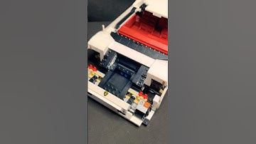 Lego Icons Lamborghini Countach (#10337) Bag 9, Steps 278-286