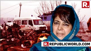 Mehbooba Mufti Insults Pulwama Martyrs, Backs JeM Suicide Bomber By Calling Him 'Hopeless Boy'