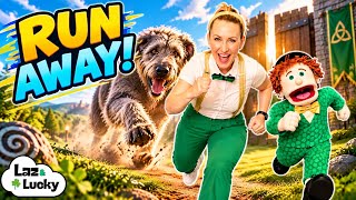 GIANT HOUND CHASE! 🐶 Run & Freeze Brain Break for Kids