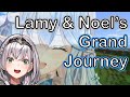 Lamy falls head over heels for Noel in Minecraft [ENG SUB]