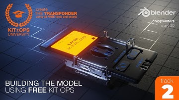 Blender KIT OPS Transponder PART 2: Modeling