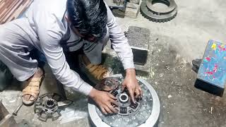 Clutch Plate Restoration Skills Pakistani Truck Mechanics Technique of Truck Clutch Plate Repairing