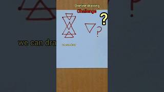 one line drawing challenge #shorts #viral #drawingchallenge