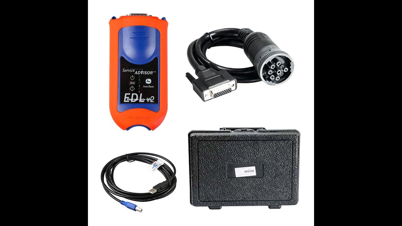 John Deere Service Advisor EDL V2 Electronic Data Link Truck Diagnostic ...