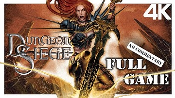Dungeon Siege | Full Walktrough | No Commentary 4K UWD
