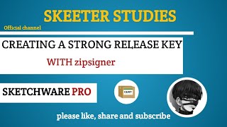 CREATE RELEASE KEY WITH ZIPSIGNER screenshot 5