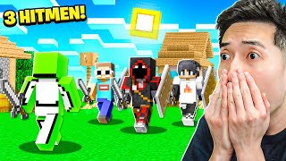 Reacting to Dream's Minecraft Survivor VS 3 Hitmen...