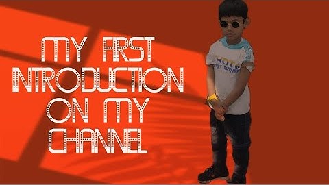 🌹my first introduction video on my YouTube channel/please support me guys 🙏/introduction