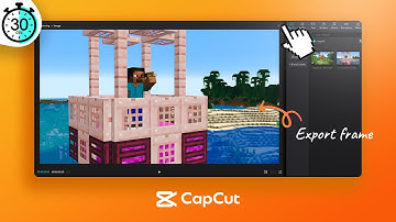 How to save video frame as image | Capcut PC Tutorial