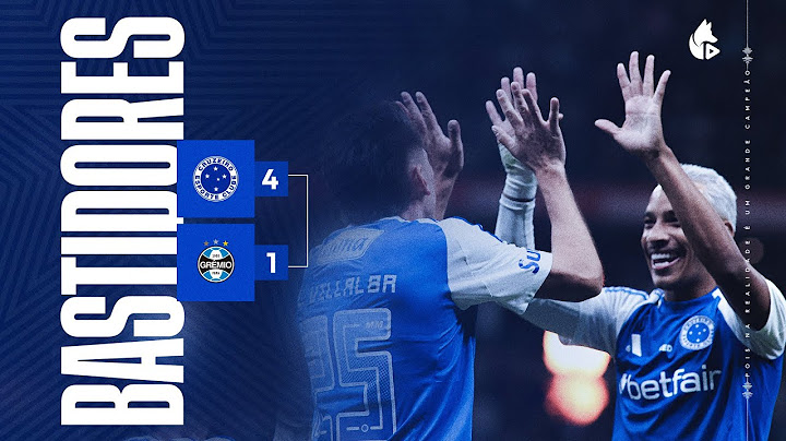 💙🦊 BASTIDORES | A TV Cruzeiro acompanhou todos os momentos da goleada sobre o Grêmio!
