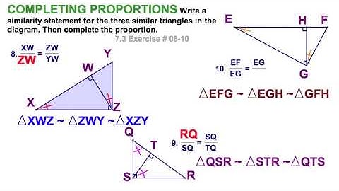 7.3B  Altitude to Hypotenuse