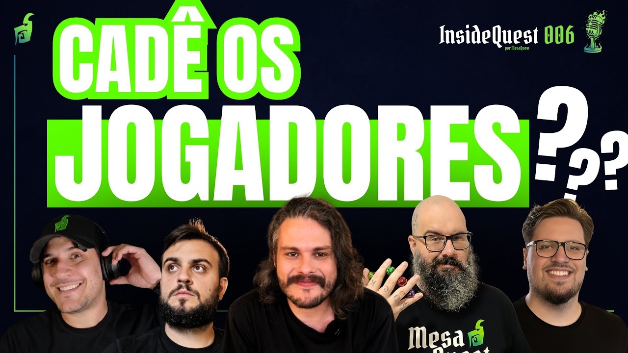 Por que sua mesa de RPG NÃO enche? CADÊ OS JOGADORES? | InsideQuest 