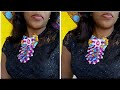 Ladies' Ankara bow  brooch // African print Ladies' bow tie