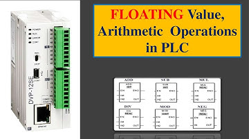 Floating value in PLC, Arithmetic Operation In PLC.