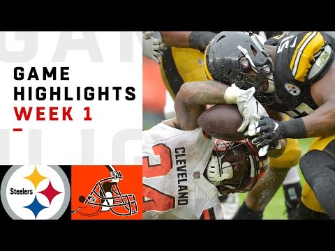 Steelers vs. Browns Week 1 Highlights | NFL 2018
