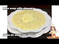 SOPA DE ARROZ CON QUESO🇪🇨  // Rice soup with cheese