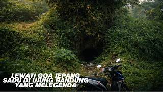 Haunted Japanese Cave 😨 Motoring at the Edge of Bandung There are Remains of a Cave from the Colo...