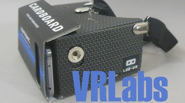 VRLabs High Quality Google Cardboard I/O 3D Virutal Reality Headset DIY Oculus Rift