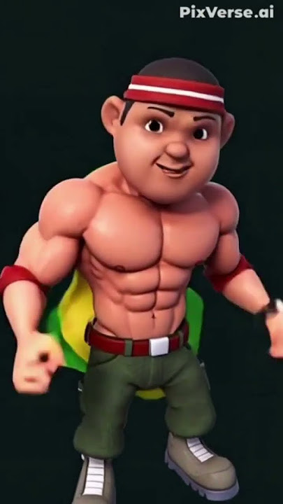 Gopal yang dulu gendut.. Sekarang jadi kekar gini 😯 #boboiboy #shorts #ai