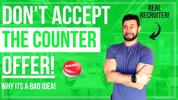Why You Should NEVER Accept a Counter Offer - Accepting a counter offer is a bad career move