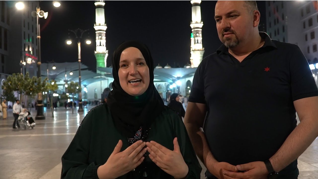 Bračni par Meštrovac o Medini i posjeti mezaru Poslanika a.s.