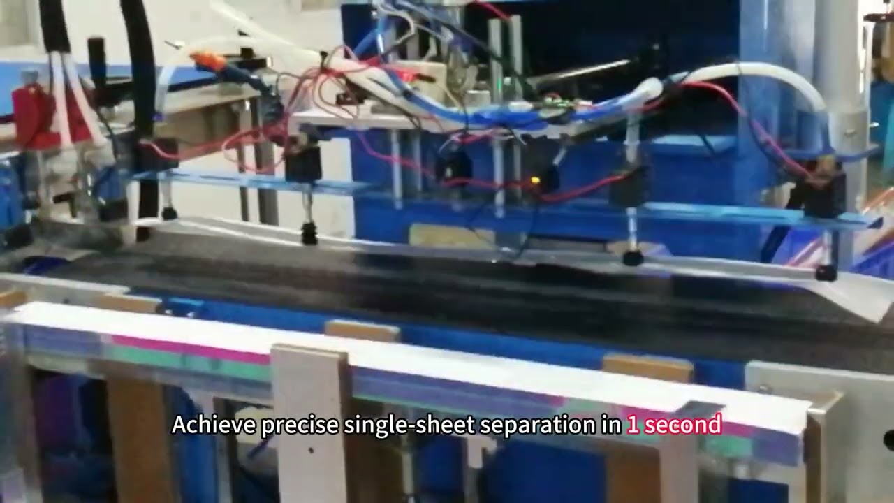 Automatic Vacuum Suction Cup for Printed Paper Separation - IIDASEIKO