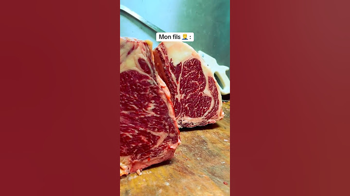 « Filmer » une côte de boeuf ? 🤔🥩